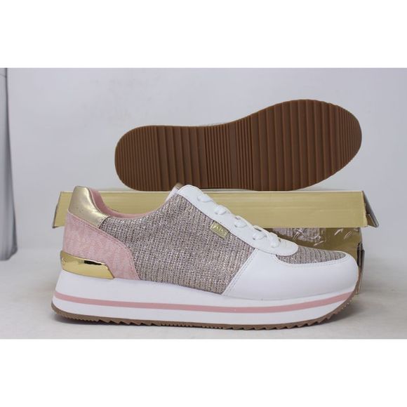 Michael Kors Glitter Chain Mesh White Gold 43S2MQFSAD Women's - Picture 3 of 8